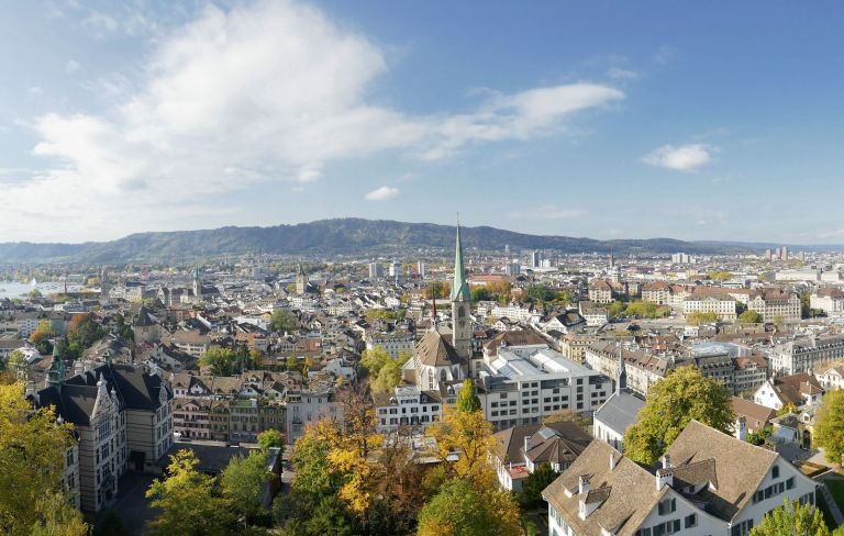 Zürich-Panorama von AngelaL_17 auf Pixabay