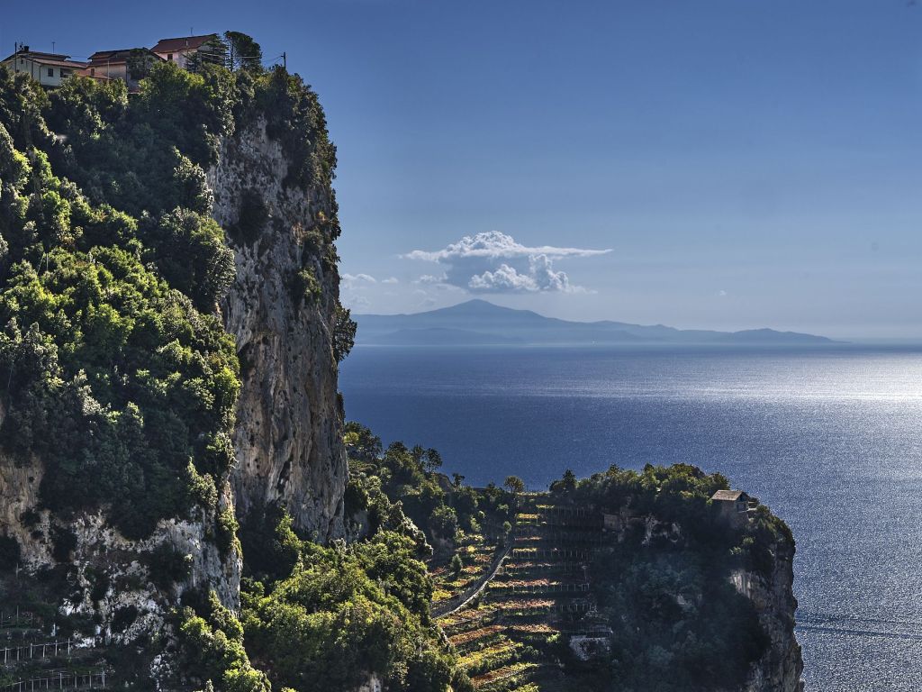 Sentiero degli Dei entlang Amalfis Steilküste; Foto: © Werner Mäder, Uetikon