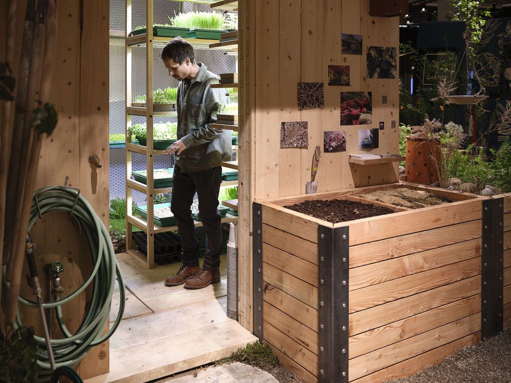 Gartist präsentiert an der Giardina den kleinsten Bauernhof der Welt. Die Hoffarm ist die Lösung für eine lokale und reine Nahrungsmittelproduktion auf kleinem Raum. Foto: © Werner Mäder, Uetikon 